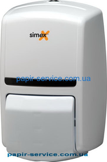 Дозатор для жидкого мыла пластик белый J71BB Simex (Испания)