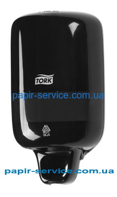 Tork диспенсер (держатель-дозатор) Мини для жидкого мыла 0,5 л., черный, 561008