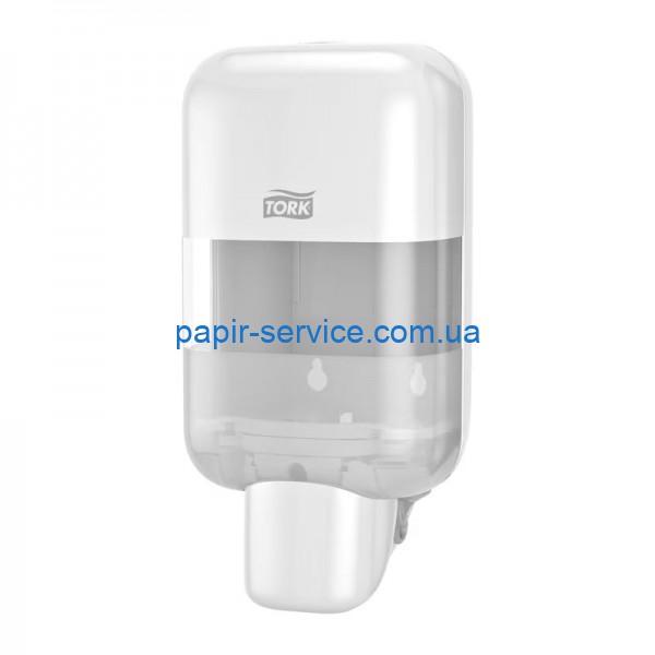Tork дозатор універсальний для мила, мила-піни та деззасобу 0.5 л., пластик білий, 565200