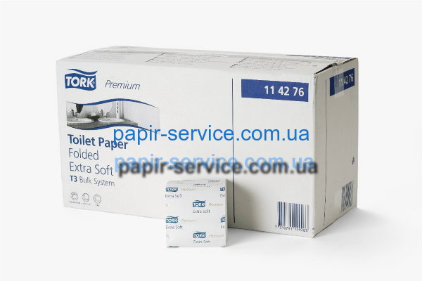 Tork Premium Soft листовая тулетная бумага 252 листа 2 сл., 114276
