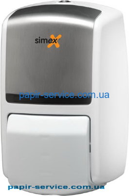 Дозатор для жидкого мыла алюминий пластик J71BA Simex (Испания)
