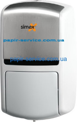 Дозатор для жидкого мыла сенсорный алюминий пластик J7ABA Simex (Испания)