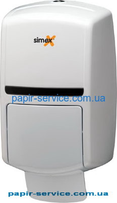 Дозатор для жидкого мыла пластик белый J72BB Simex (Испания)