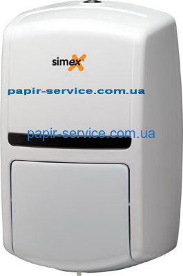 Дозатор для жидкого мыла сенсорный пластик белый J7ABB Simex (Испания)